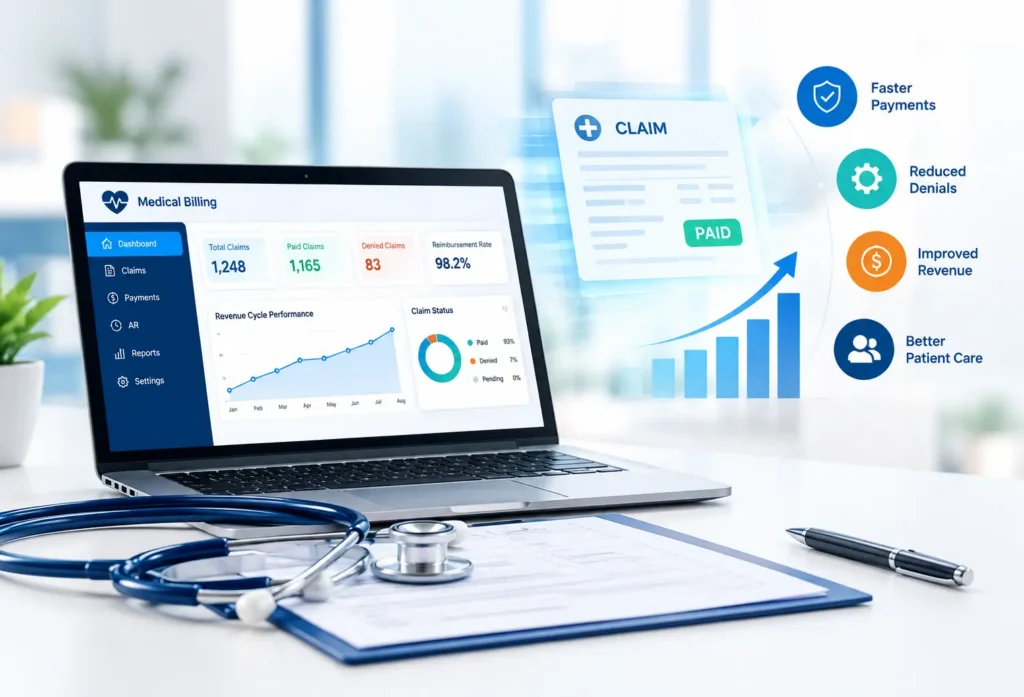 Medical Billing Revenue Dashboard